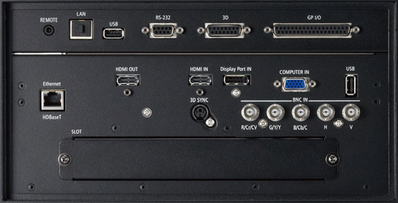 NEC激光高端工程投影机PH1202HL+接口细节